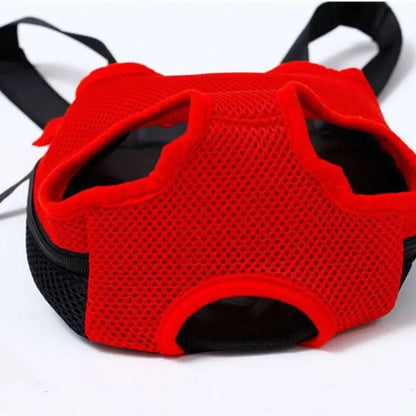 Adjustable Pet Carrier Backpack for Small Dogs – Breathable Mesh Design with Safety Strap 8