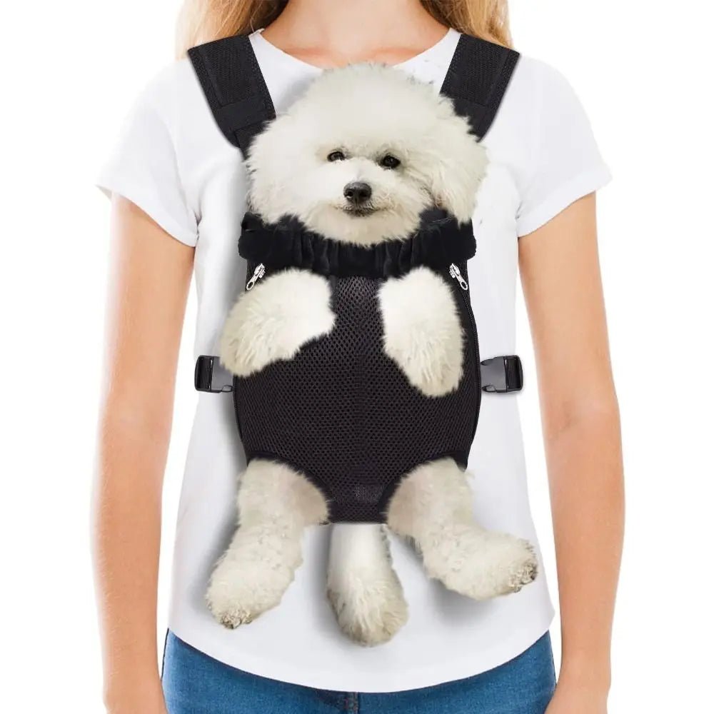 Adjustable Pet Carrier Backpack for Small Dogs – Lightweight and Breathable Design 2
