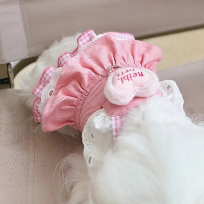 Adjustable Pink Dog Harness for Comfort and Style – Best Dog Harness for All Sizes, Breathable Fabric, Easy On and Off 2