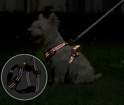 Adjustable Reflective Dog Harness - Lightweight Vest for All Breeds with Breathable Mesh and Safety Features 5