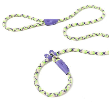 Adjustable Reflective Dog Leash for Medium and Large Dogs – Durable No-Pull Nylon Design for Safe Nighttime Walks 6