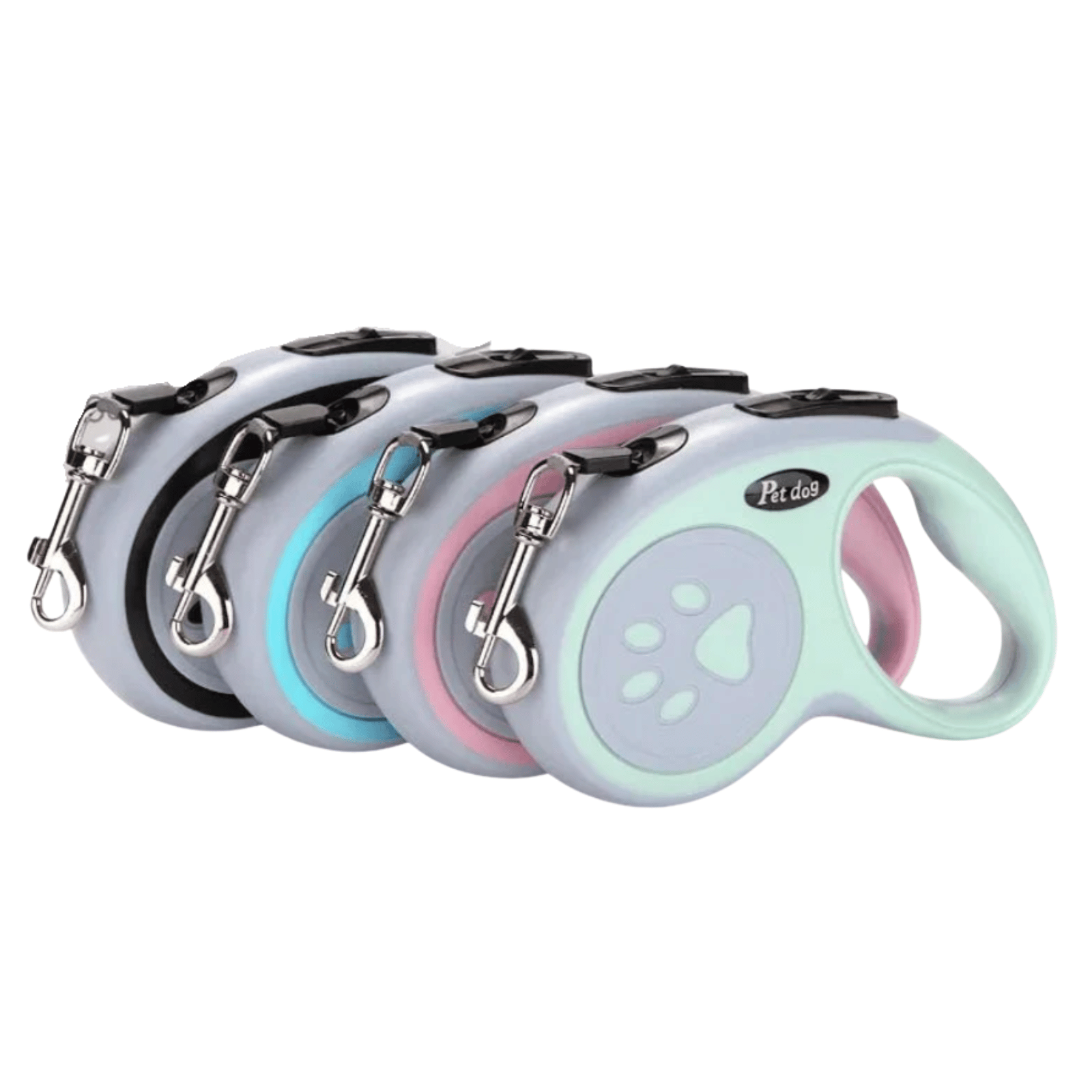 Adjustable Retractable Dog Leash with Ergonomic Handle – Durable Nylon, 3m or 5m Length for Small to Medium Dogs 1