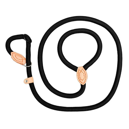 Adjustable Slip Leash for Medium to Large Dogs – Durable Braided Design for Training and Daily Walks 0