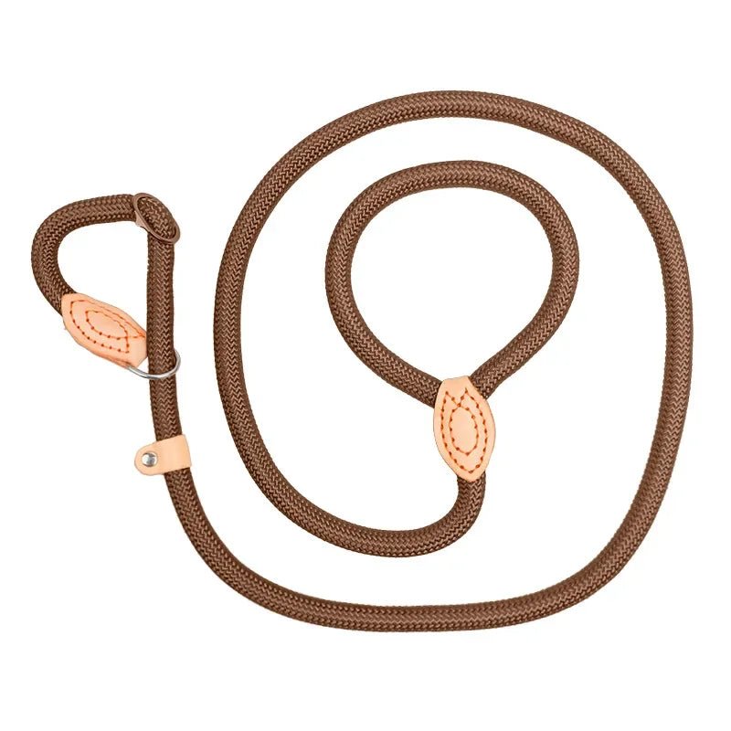 Adjustable Slip Leash for Medium to Large Dogs – Durable Braided Design for Training and Daily Walks 1