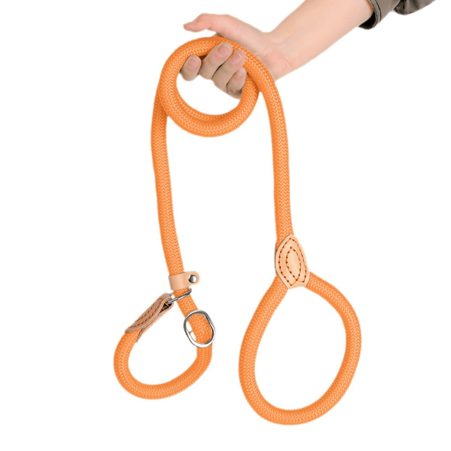 Adjustable Slip Leash for Medium to Large Dogs – Durable Braided Design for Training and Daily Walks 6