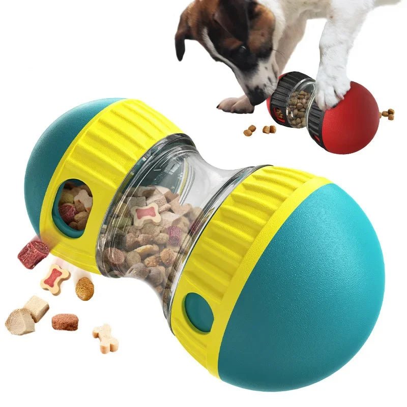 Adjustable Slow Feeder Puzzle Ball for Dogs - Interactive Dog Toy for Healthy Eating and Mental Stimulation 1