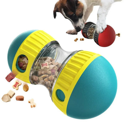 Adjustable Slow Feeder Puzzle Ball for Dogs - Interactive Dog Toy for Healthy Eating and Mental Stimulation 1