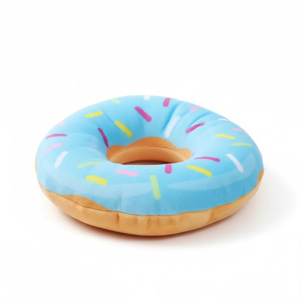 Adjustable Soft Dog and Cat Collar for Post-Surgery Recovery – Protective Donut Design 1