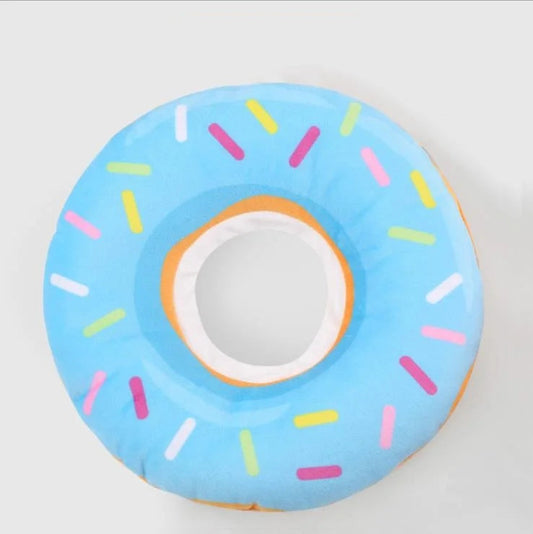 Adjustable Soft Protective Collar for Dogs and Cats – Comfortable Donut Shape Recovery Aid for Wound Care and Skin Issues 0