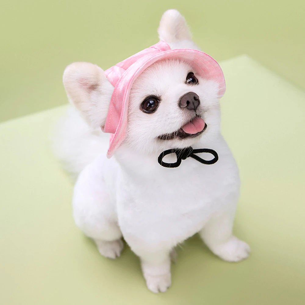 Adjustable Summer Sun Hat for Cats and Dogs – Lightweight, Breathable Pet Accessory for Sun Protection 10