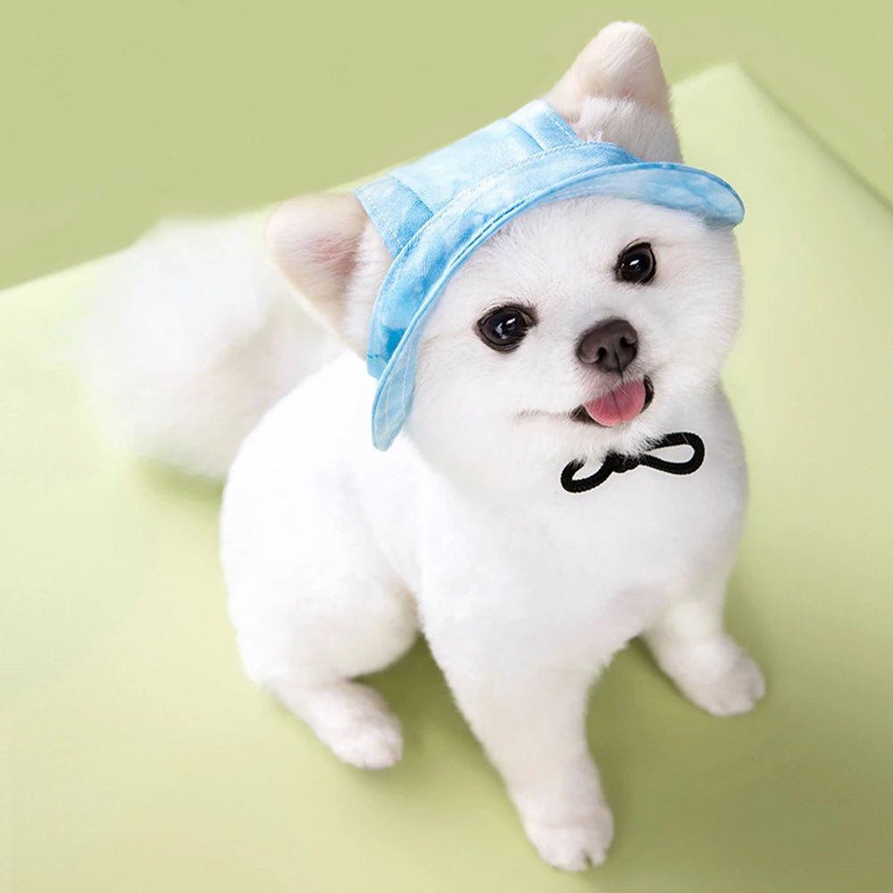 Adjustable Summer Sun Hat for Cats and Dogs – Lightweight, Breathable Pet Accessory for Sun Protection 11
