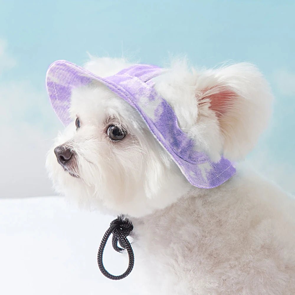 Adjustable Summer Sun Hat for Cats and Dogs – Lightweight, Breathable Pet Accessory for Sun Protection 4