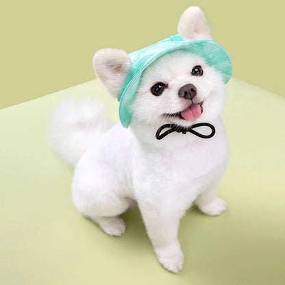 Adjustable Summer Sun Hat for Cats and Dogs – Lightweight, Breathable Pet Accessory for Sun Protection 9