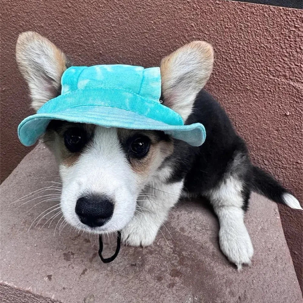 Adjustable Summer Sun Hat for Cats and Dogs – Lightweight, Breathable Pet Accessory with Sun Protection 5