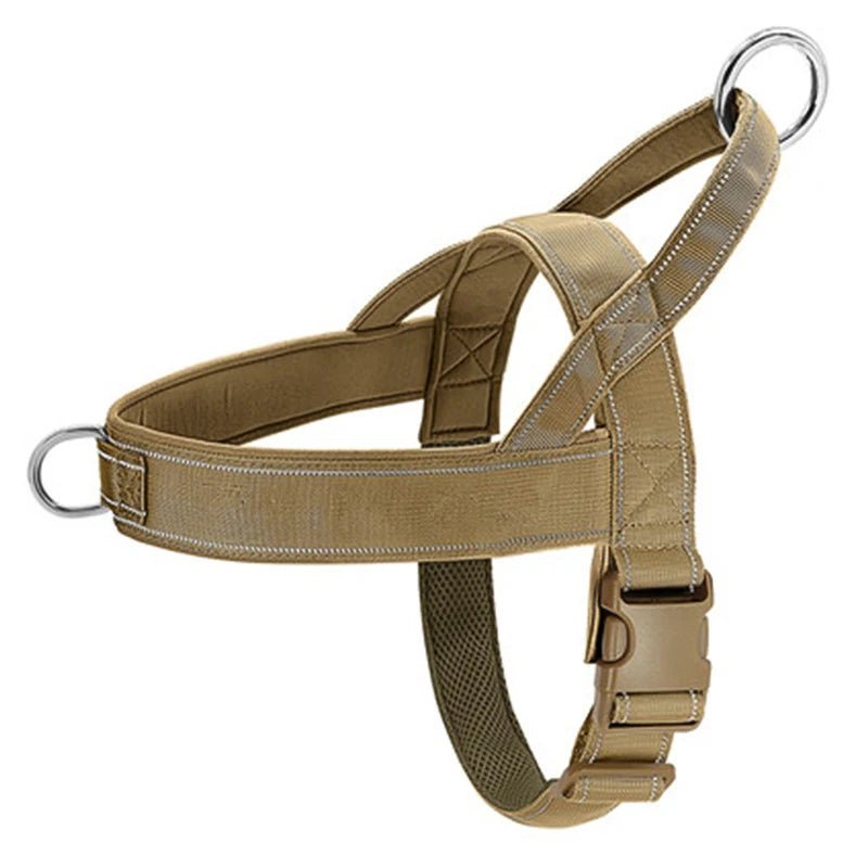 Adjustable Tactical Dog Harness for Medium and Large Dogs – Lightweight Durable Nylon for Training and Outdoor Use 8