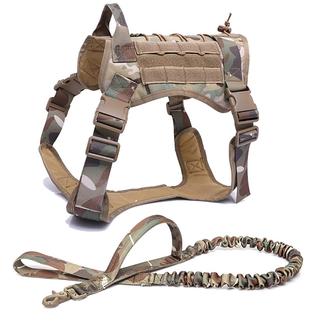 Adjustable Tactical Dog Harness with Handle – Durable Safety Harness for Comfort and Control, Perfect for Active Dogs 8