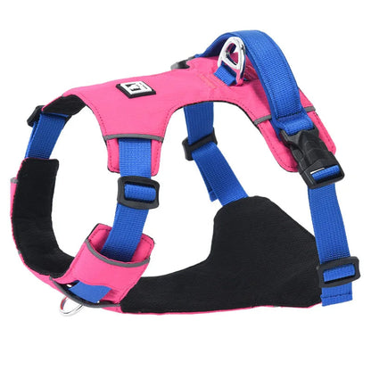 Adjustable Waterproof Dog Harness with Reflective Accents for Medium to Large Breeds – Comfortable Soft Padding and Secure Leash Attachment 8