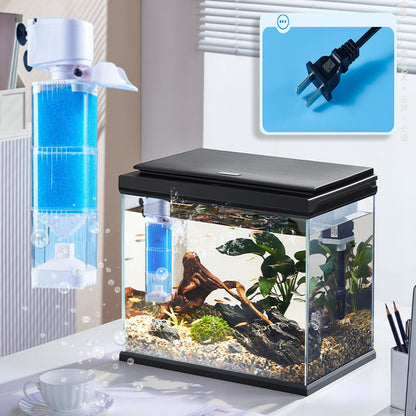 All-in-One Aquarium Filter with 3-Step Filtration – Easy Installation, Energy Efficient Fish Tank Filter 1