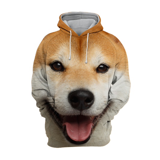 Animal Lovers Sweatshirt with Shiba Inu Akita Design – Comfortable and Durable Unisex Apparel 0