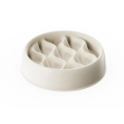 Anti-Gobble Slow Feeder Dog and Cat Bowl - Paw Print Design, Non-Slip, Dishwasher Safe, Promotes Healthy Eating 8
