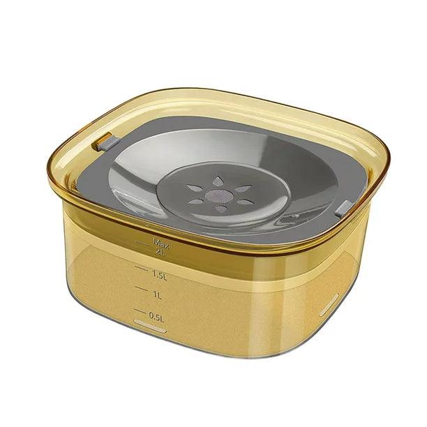 Anti-Spill Pet Bowl for Dogs – 2 Liter Capacity, Splash-Resistant, Durable PVC Design 4