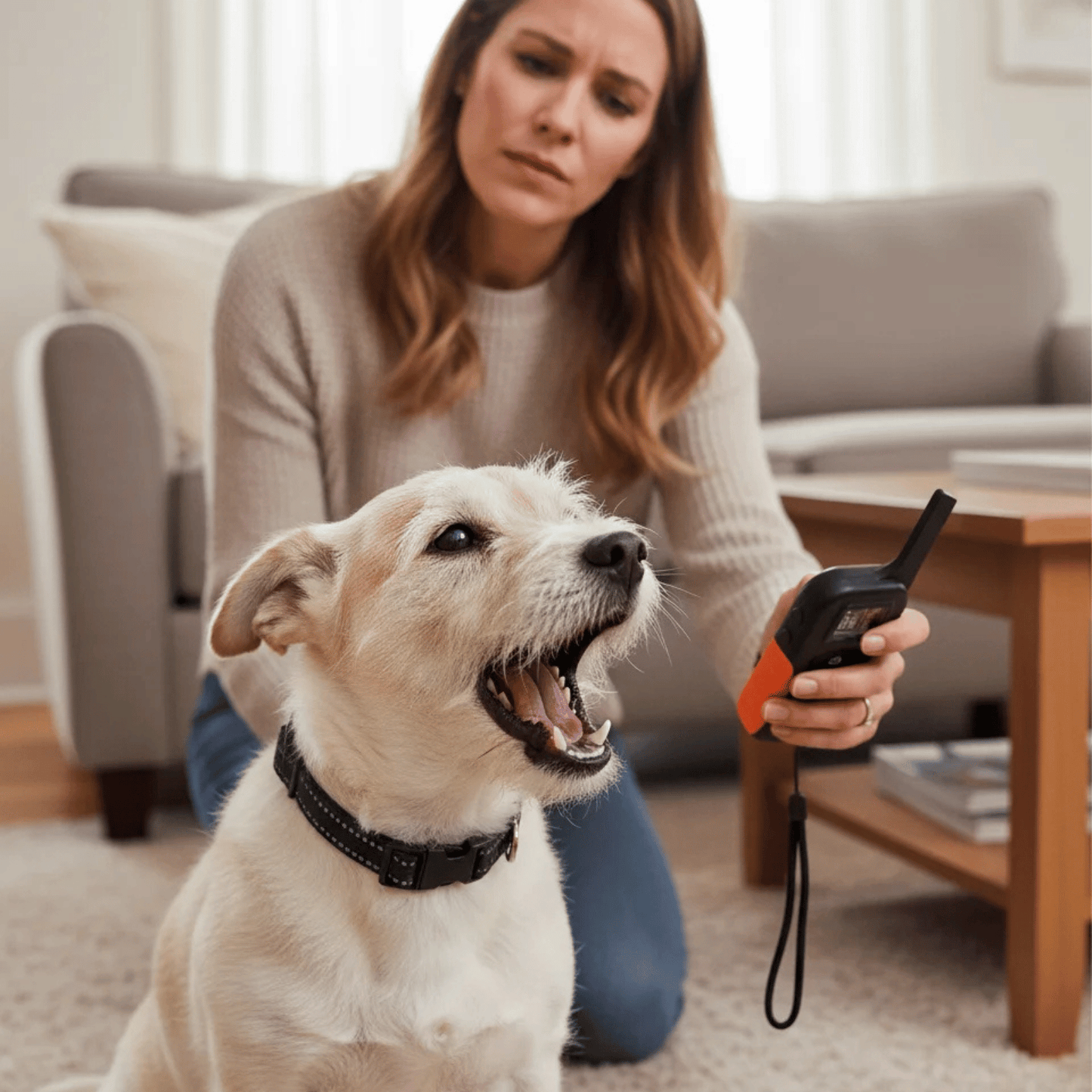 Anti Bark Collar for Dogs - Waterproof, Adjustable Vibration Bark Control Device for All Sizes 8