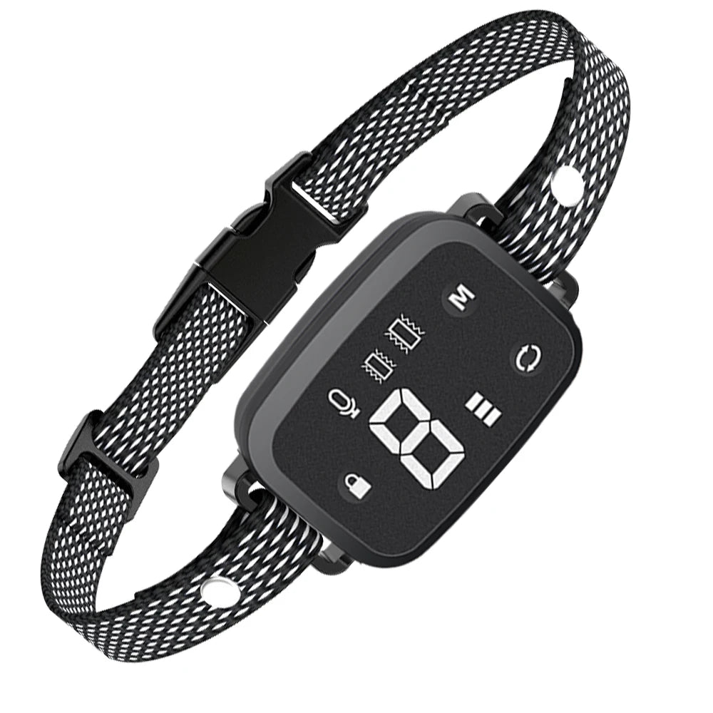 Automatic Anti-Bark Collar with Ultrasonic Sound and Vibration – Rechargeable and Waterproof Training Aid 8