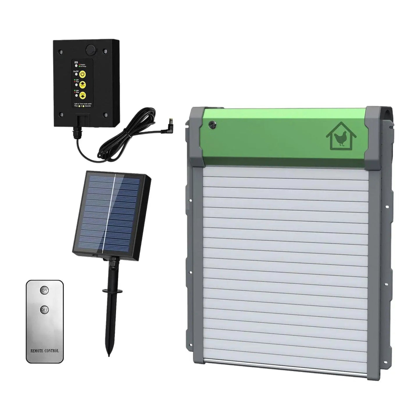 Automatic Chicken Door with Remote Control and Light Sensor – Weatherproof Safety Hatch 6