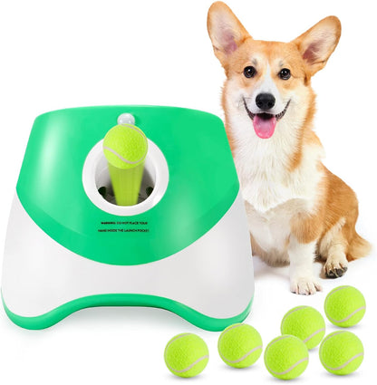 Automatic Dog Ball Launcher – Interactive Fetch Toy with Adjustable Settings 9