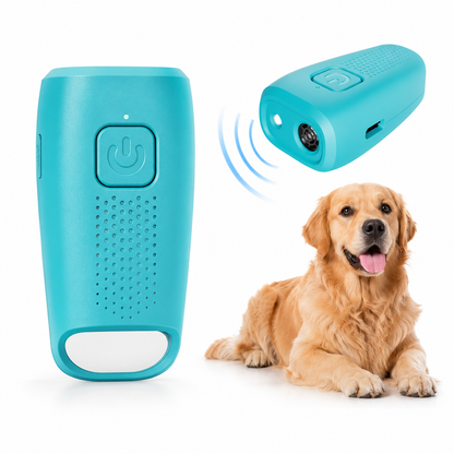 Automatic Dog Bark Control Device designed for sound-based training, featuring a battery-powered design suitable for both indoor and outdoor use, helping to reduce excessive barking in 0