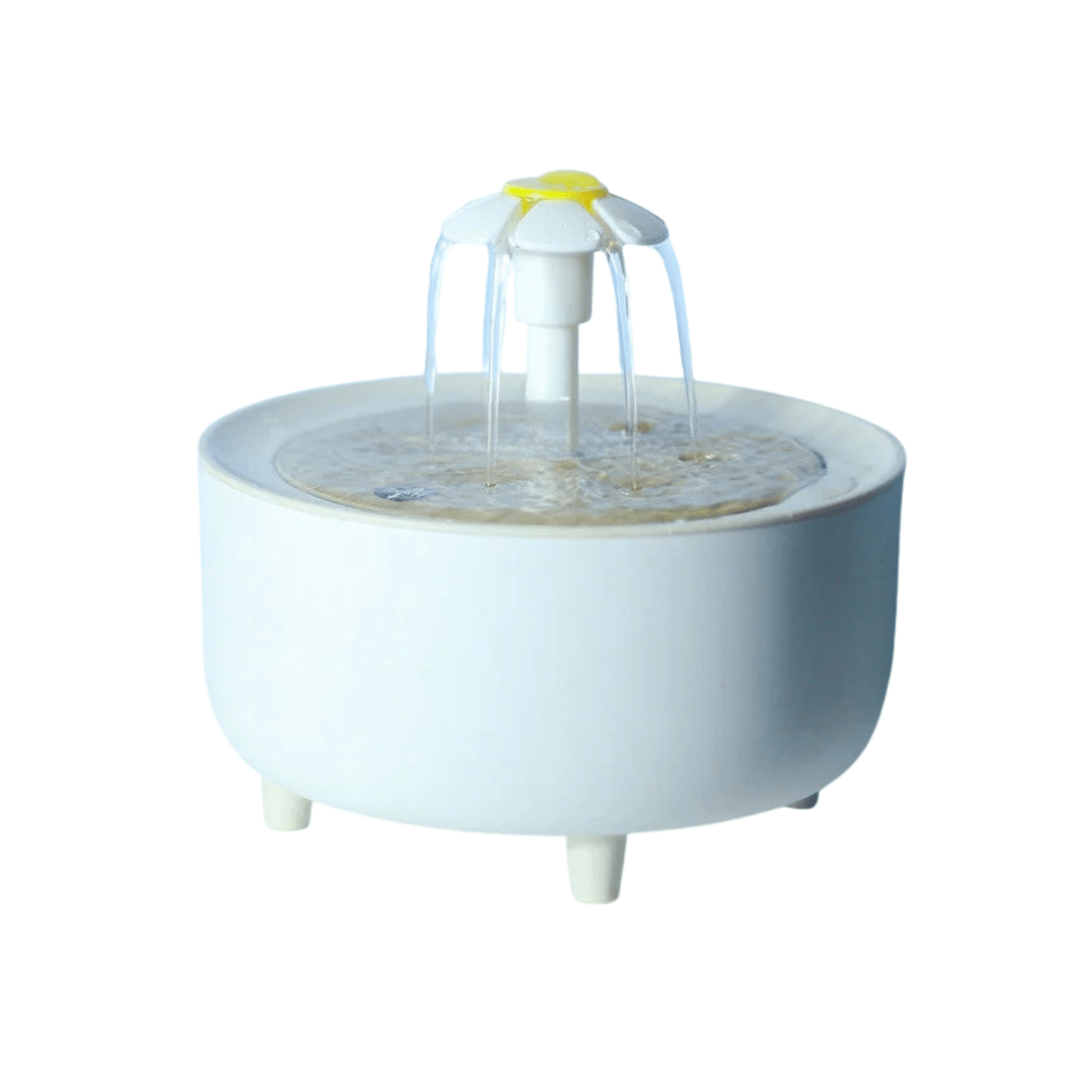 Automatic Pet Drinking Fountain with Flower Design – 1.5L or 2L Capacity for Cats and Small Dogs 1