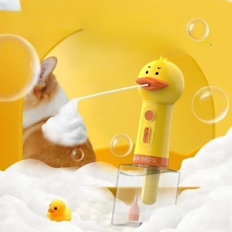 Automatic Pet Shampoo Foaming Dispenser – Rechargeable and Waterproof Soap Machine 0