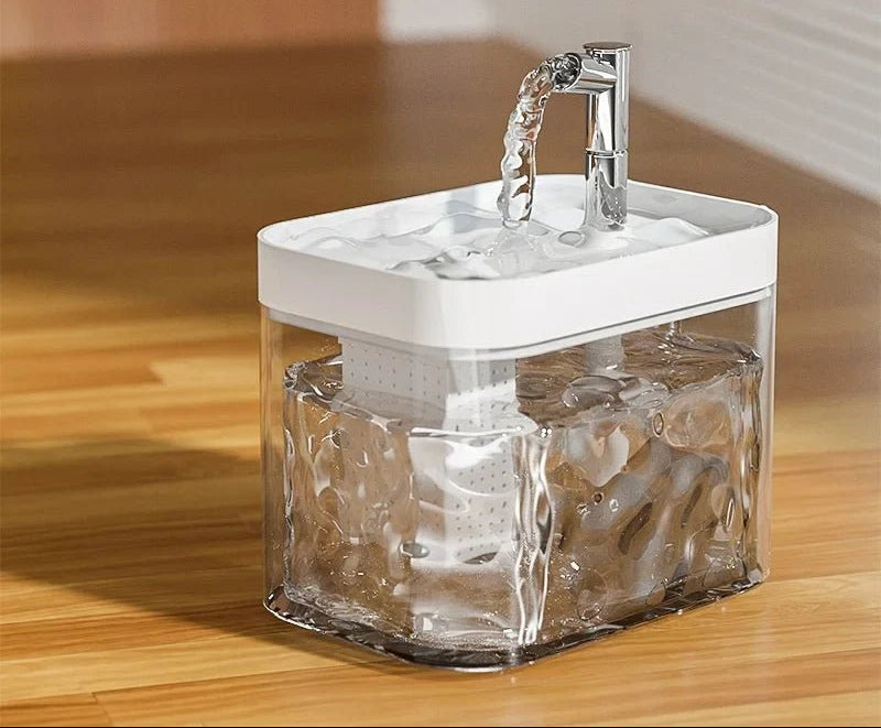 Automatic Pet Water Dispenser 1.5L – Best Cat and Dog Water Fountain with 3 Flow Modes and Food-Grade Material 0