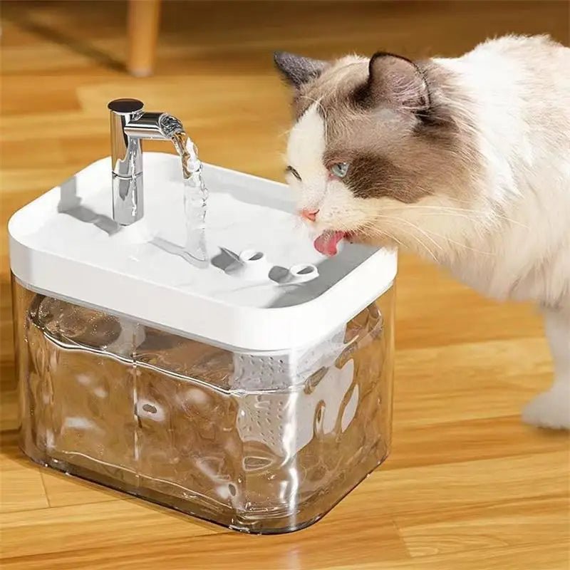 Automatic Pet Water Dispenser 1.5L – Best Cat and Dog Water Fountain with 3 Flow Modes and Food-Grade Material 3