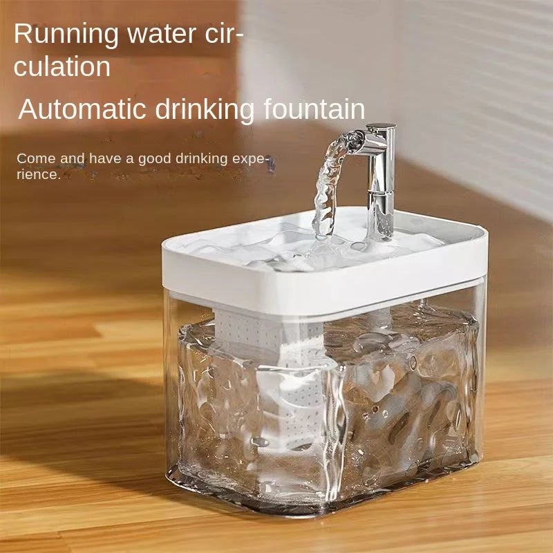 Automatic Pet Water Dispenser 1.5L – Best Cat and Dog Water Fountain with 3 Flow Modes and Food-Grade Material 5
