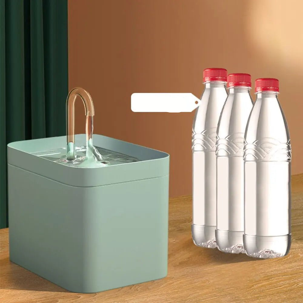 Automatic Pet Water Fountain with Advanced Filtration – 1.5L Quiet Design for Cats and Dogs 2