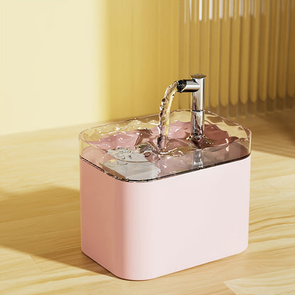 Automatic Pet Water Fountain with 1.5L capacity, featuring quiet circulation and USB power, designed for cats and dogs to stay hydrated. 0