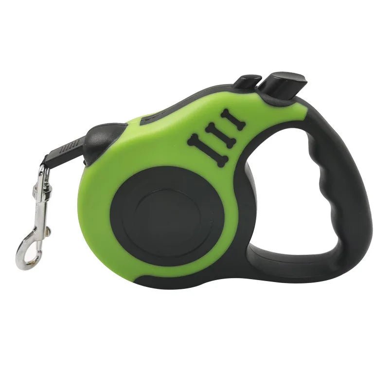 Automatic Retractable Dog Leash - 3M/5M Length for All Dog Sizes with Comfortable Grip and Durable Construction 9