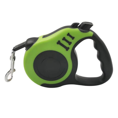 Automatic Retractable Dog Leash - 3M/5M Length for All Dog Sizes with Comfortable Grip and Durable Construction 9
