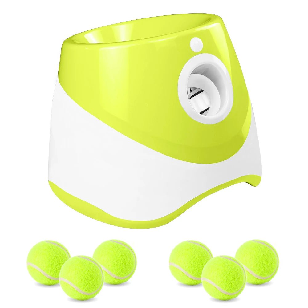 Automatic Tennis Ball Launcher for Dogs – Rechargeable Compact Fetch Toy for Small Breeds with Mini Tennis Balls 5