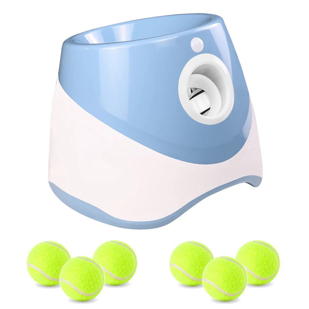 Automatic Tennis Ball Launcher for Dogs – Rechargeable Compact Fetch Toy for Small Breeds with Mini Tennis Balls 7
