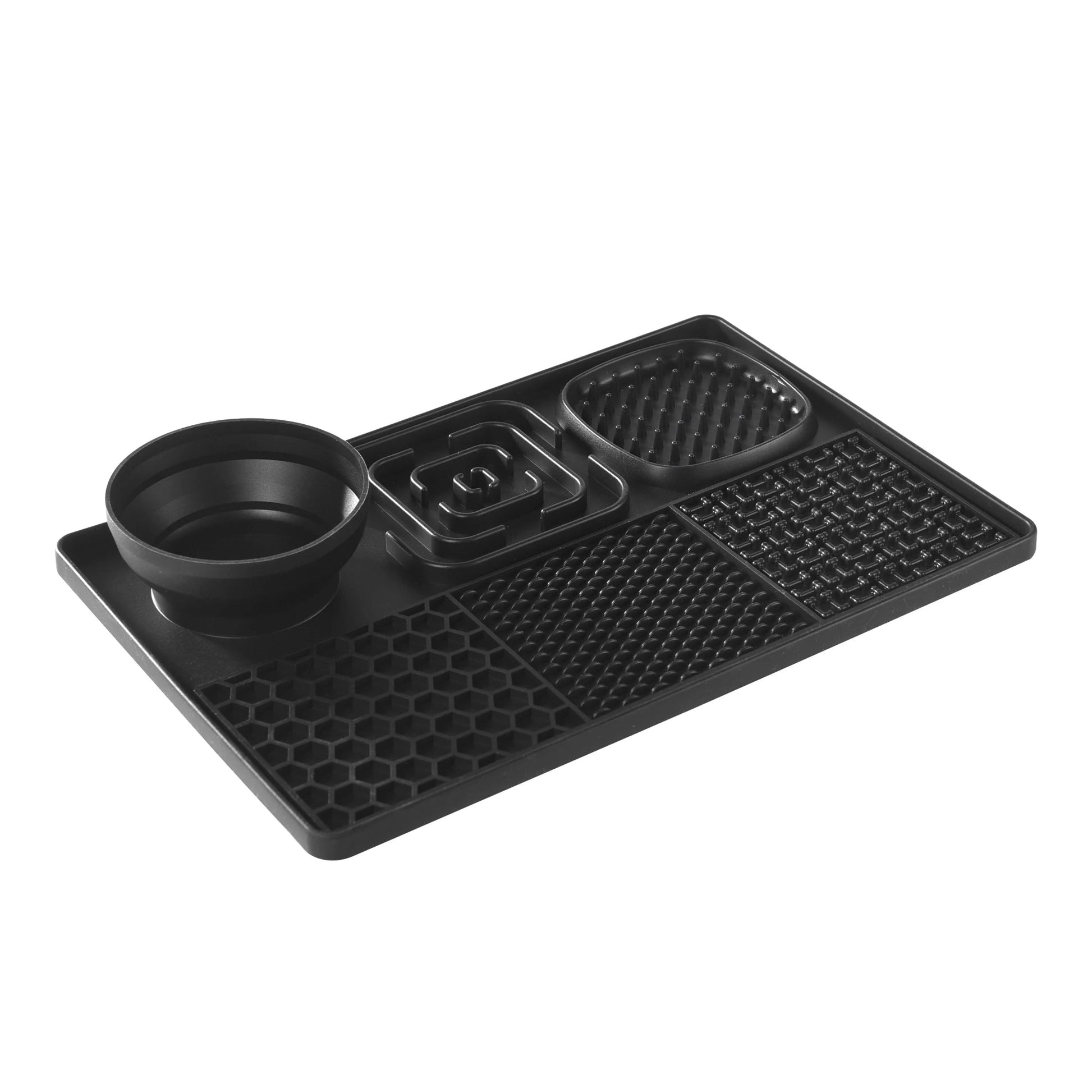 BPA-Free Silicone Licking Mat for Dogs – 3-in-1 Slow Feeder and Sniffing Mat 0