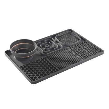 BPA-Free Silicone Licking Mat for Dogs – 3-in-1 Slow Feeder and Sniffing Mat 7