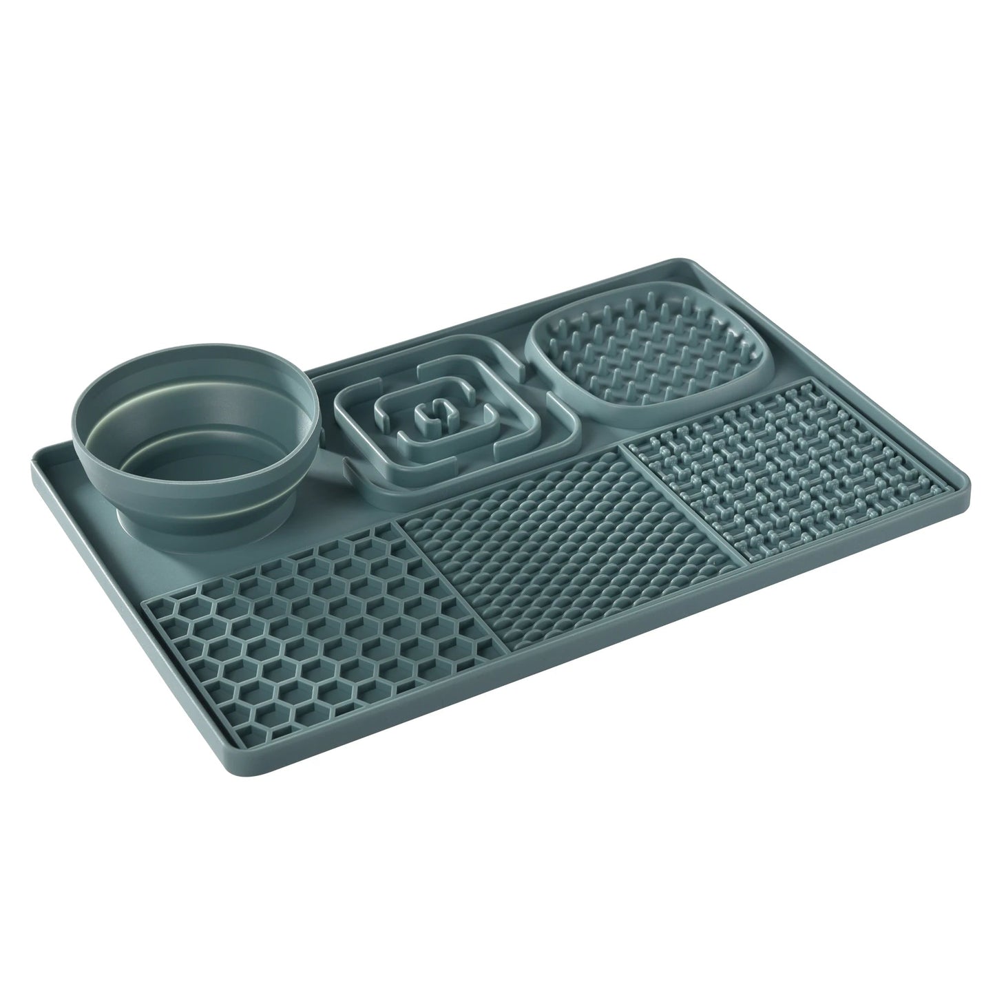 BPA-Free Silicone Licking Mat for Dogs – 3-in-1 Slow Feeder and Sniffing Mat 8