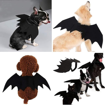 Bat Wings Dog Costume for Halloween – Comfortable Adjustable Pet Outfit for Small to Large Dogs 4