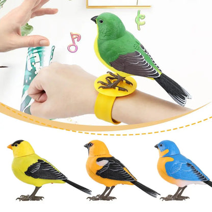 Battery-Powered Interactive Singing Bird Toy for Home Decor – Voice-Controlled Chirping, Realistic Design, 13.5 x 9 cm 2