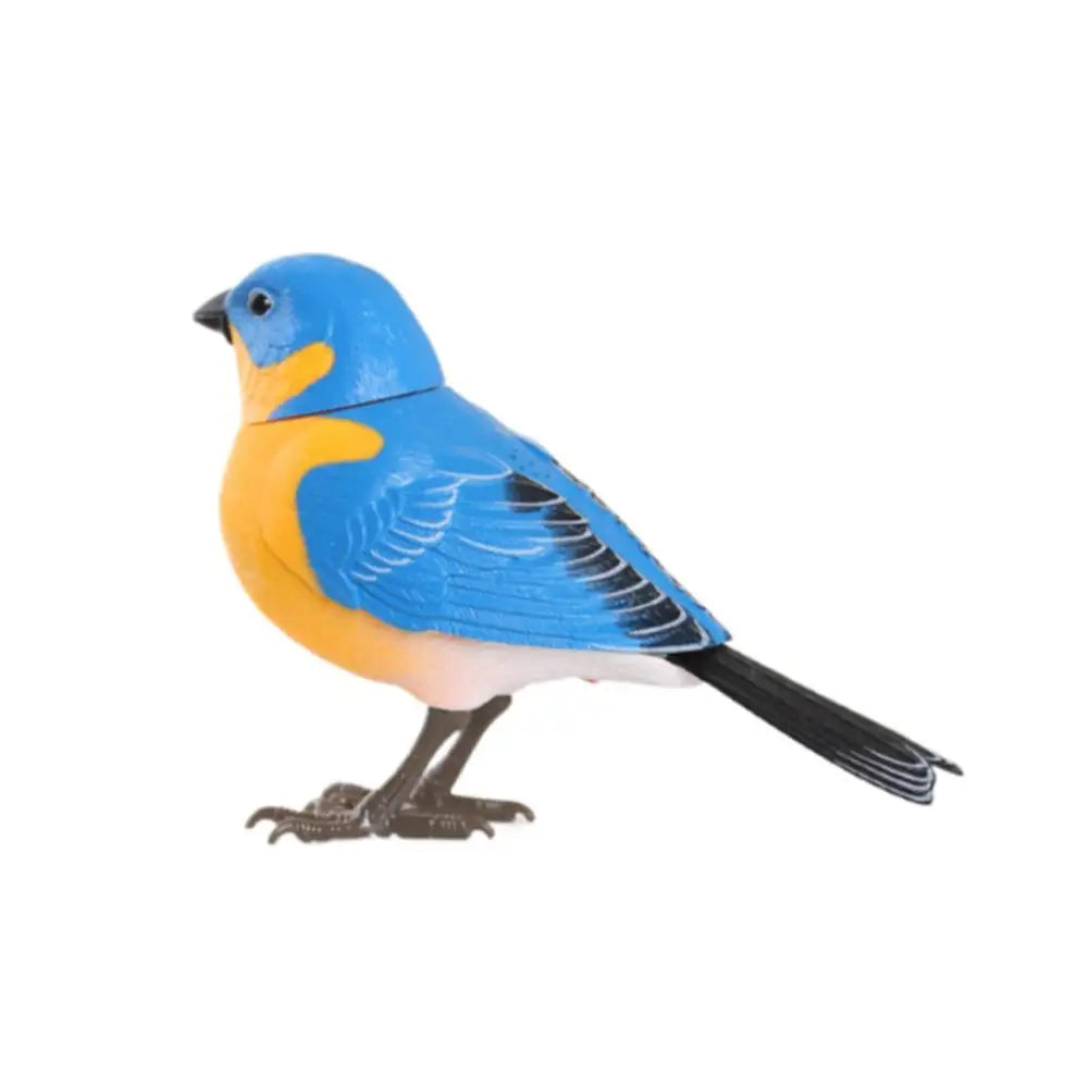 Battery-Powered Interactive Singing Bird Toy for Home Decor – Voice-Controlled Chirping, Realistic Design, 13.5 x 9 cm 7