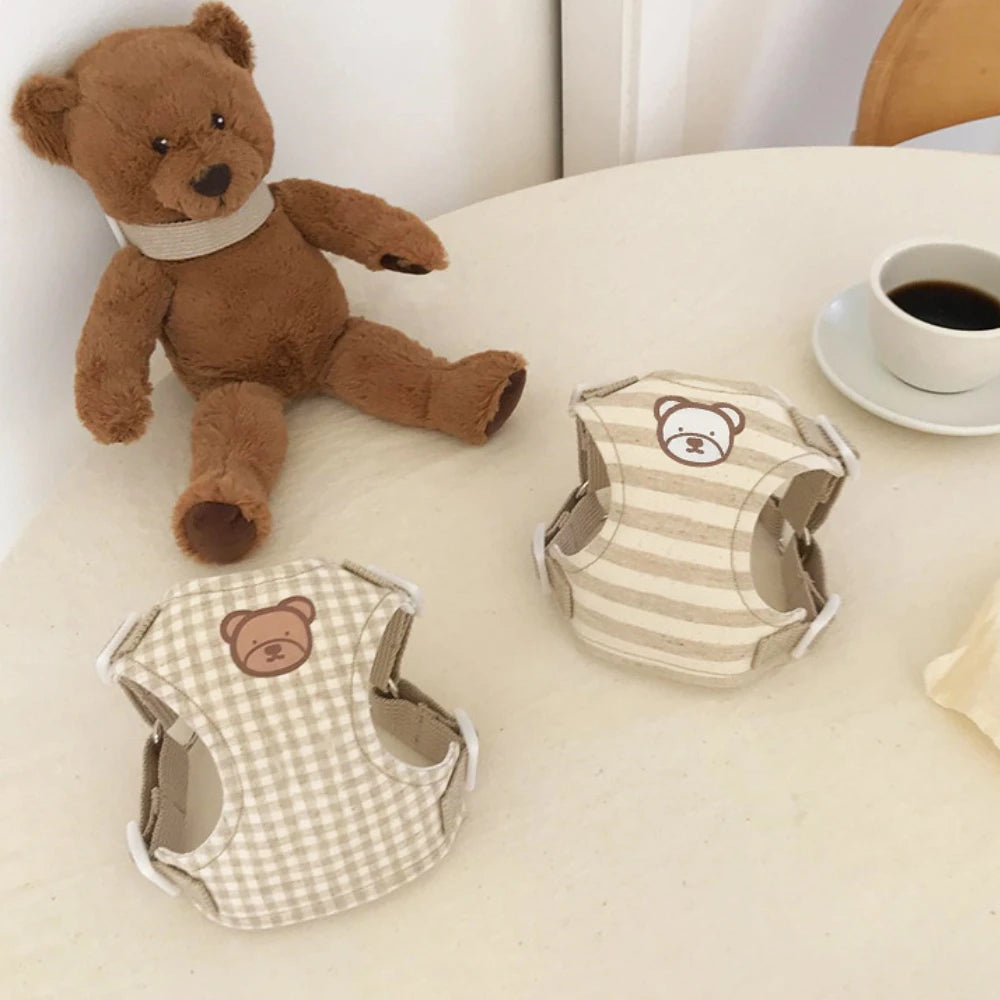 BearPawStripe | Stylish Puppy Harness & Leash 2