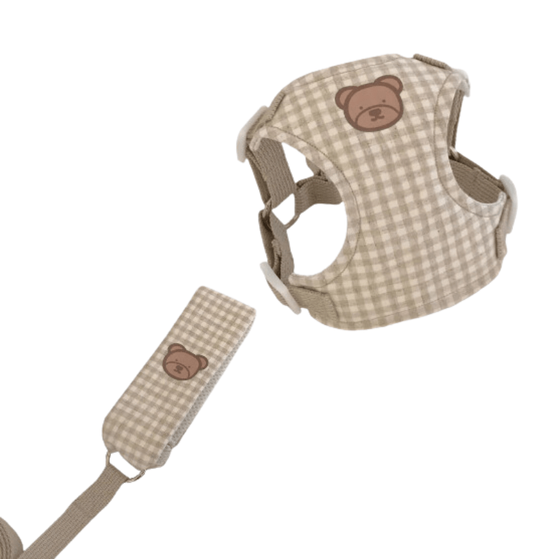 BearPawStripe | Stylish Puppy Harness & Leash 5