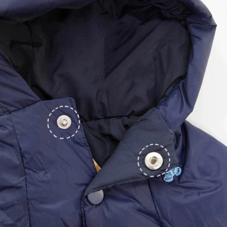 Bear Pattern Jumpsuit Jacket for Small to Medium Dogs – Cozy and Stylish Winter Wear 8